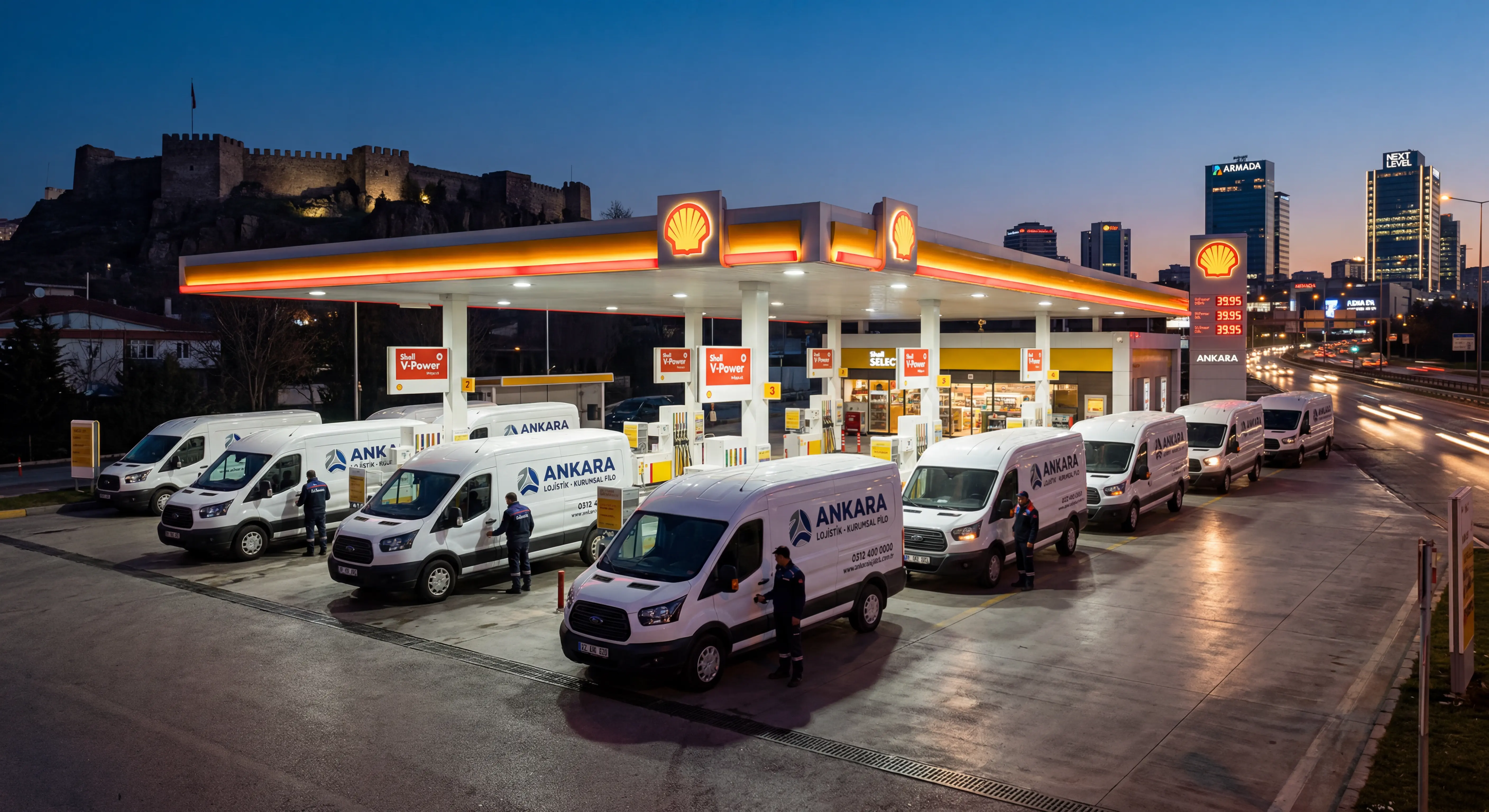 Ankara Shell Taşıt Tanıma (TTS): Başkentte Verimli Akaryakıt Yönetimi